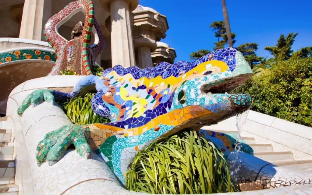 Park Guell's Dragon Stairway